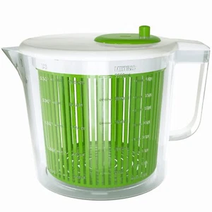 Single Serve Small Salad Spinner Mini Prep Lettuce Spinner And Dryer With Measur - Picture 1 of 7