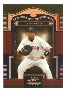 DAVID ORTIZ 2005 Donruss Timeless Treasures baseball BRONZE #/100 Red Sox PAPI