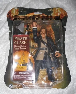 Pirates of The Caribbean Dead Man's Chest Hatchet Hurling Will Turner Figure new - Picture 1 of 2