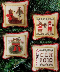 Prairie Grove Peddler Counted Cross Stitch Pattern ~ Christmas Ornaments Too #62 - Picture 1 of 2