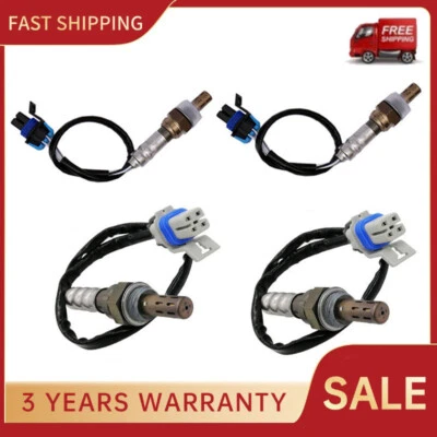 Set of 4 Oxygen Sensors For GMC Savana 1500 4.3L V6 2003-2006 5.3L V8 2003-2007 Foto 1 de 4