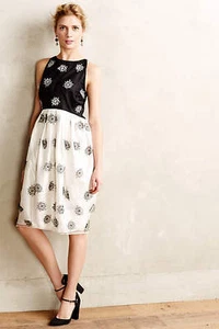Sold Out Anthropologie Snowfall Dress By Rachel Antonoff $398 Silk size 2 - Picture 1 of 3