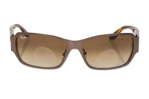 Ray-Ban 303369 Titanium Rectangle Sonnenbrille Havana Brown Gradient RB8049D - Bild 1 von 4