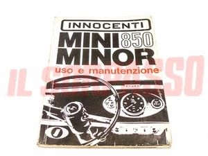 LIBRETTO USO E MANUTENZIONE INNOCENTI MINI MINOR 850 ORIGINALE - Imagen 1 de 1