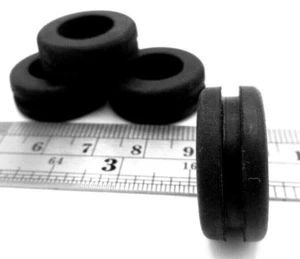 Rubber Grommet Fits 3/4" Hole, 5/32" Panel, Has 1/2" ID - Durable! Free Shipping - Picture 1 of 12