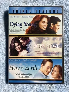 Dying Young / Here on Earth / Hope Floats DVD Triple Feature Julia Roberts NEW - Picture 1 of 3