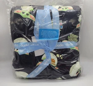 BRAND NEW OODIE Star Wars Mandalorian Baby Yoda Grogu Black (Adult OOD Size) - Picture 1 of 2
