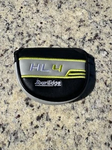 Tour Edge Hot Launch HL4 Mallet Putter Headcover - Left-Handed - Black/Silver - Picture 1 of 3