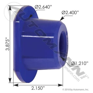5TH WHEEL BUSHING POLY (PAIR) For HOLLAND KENWORTH Part KP154UB XB-0011-2 - Picture 1 of 2