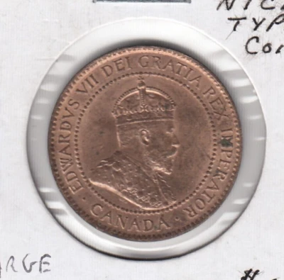 1902 Canada Large Cent - Large 2   C3 - Image 1 of 2