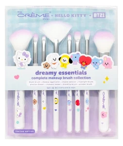 The Creme Shop Hello Kitty BT21 Collab Dreamy Make-up Pinsel 8-teiliges Set NEU - Bild 1 von 3