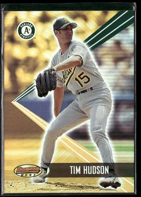 Tim Hudson 2001 Bowman's Best Promos #PP2 Oakland Athletics - Изображение 1 из 2