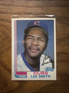 Tarjeta de novato 1982 Topps - Lee Smith #452 (RC) - Imagen 1 de 2