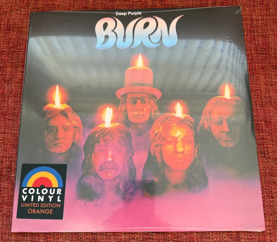 DEEP PURPLE - BURN [LIMITED EDITION ORANGE VINYL LP]  NEW & SEALED - Image 1 of 1