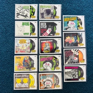 2024 Topps Garbage Pail Kids GPK Green Day Album Cover Art 14 Karten Insert Set - Bild 1 von 15