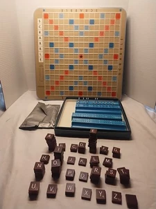 Vintage Scrabble Game No Box - Picture 1 of 5