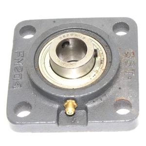 BEARING-FN204 Flanged 3/4" bearing with lock collar  BEARING-FN204 - Picture 1 of 2