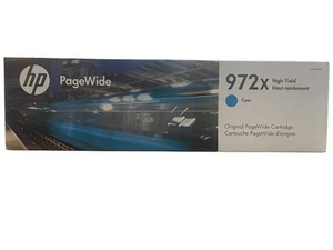 HP 972X LOR98AN Cyan Ink Cartridge Nowy datowany na 2024 - Zdjęcie 1 z 2