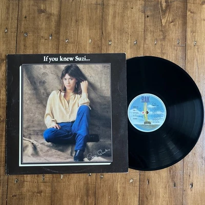 SUZI QUATRO. IF YOU KNEW SUZI. 12” vinyl  SRAK532. STEREO. 1978. RAK. 1ST PRESS - Image 1 of 2