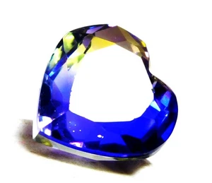 Natural 13.80 Cts Heart Cut Multi Tourmaline Loose Gemstone R1369 - Picture 1 of 4