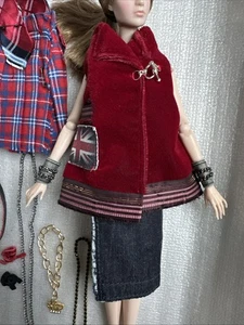 ART OF DOLL HANDMADE Fashion Royalty NU.FACE 12” DOLL SIZE OUTFIT START ME UP - Picture 1 of 13