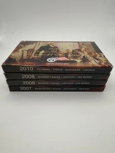 2007, 2008, 2010 US Mint Presidential $1 Dollar Proof Set (4 Sets Total) - Picture 1 of 6