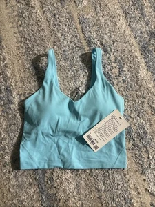lululemon Align Tank Size 4 Cyan Blue NWT - Picture 1 of 2