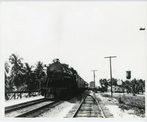 1934 8x10 #431 TRAIN NORTHBOUND LONG KEY FLORIDA EAST COAST RAILWAY Read P35 - Picture 1 of 3