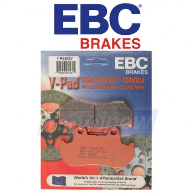 EBC Front Semi-Sintered V Brake Pads for 1982 Honda CM450A Hondamatic - rd - Image 1 of 4
