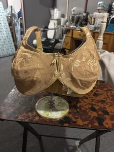 Amoureuse 50DDD Cream Floral Bra Lightly Lined Wide Comfort Straps Underwire - Picture 1 of 1