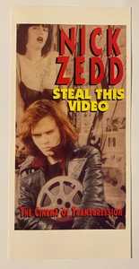 Nick Zedd Cinema of Transgression Japanese Movie Flyer Lydia Lunch John Spencer - Picture 1 of 2