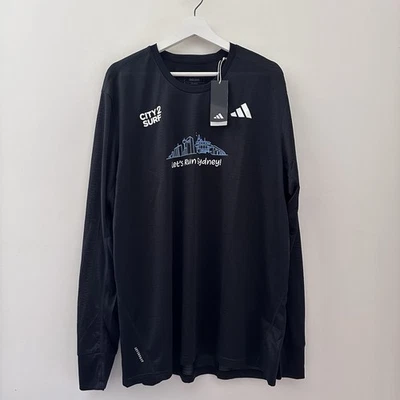 Adidas Sydney City 2 Surf Running Jersey - Long Sleeve Men’s Size XL - New Tags  - image 1 of 4