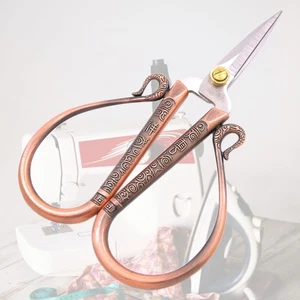 1pc Auspicious Clouds Pattern Scissors Wedding Shears Vintage Style Scissors - Picture 1 of 17