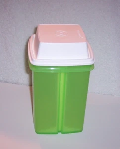 Tupperware Pic-A-Deli Keeper - Lime Green Quart with White Handle/Seal-Great! - Picture 1 of 3