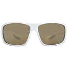 Prada Linea Rossa Polarized Brown Mirror Gold Wrap Men's Sunglasses PS04VS
