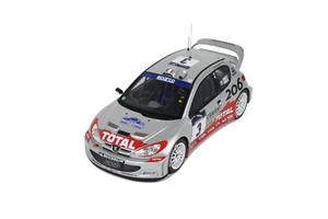 Peugeot 206 wrc silver panizzi tour de corse 2002 OT1085 OTTO 1/18 - Bild 1 von 11