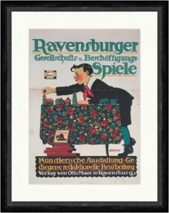 Ravensburger Gesellschaftsspiele Otto Maier Kunstdruck Faks_Plakatwelt 008 - Bild 1 von 1