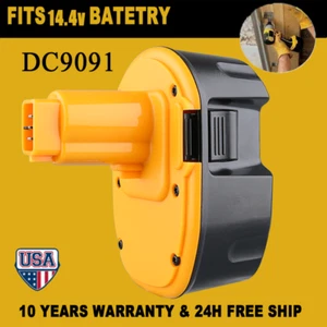 14.4VOLT For DEWALT 4.8AH DC9091 XRP BATTERY PACK Ni-MH DW9091 DW9094 DE9038 US - Picture 1 of 13