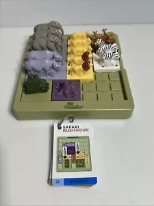 Thinkfun Games SAFARI: RUSH HOUR JUNGLE ESCAPE Game - 1999 Incomplete - Picture 1 of 5