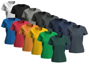 Stedman Ladies Short Sleeve Cotton Lux T-Shirt Tee Shirt