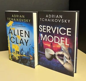 Alien Clay & Service Model - Adrian Tchaikovsky: SIGNED #193/350 Deluxe Editions - Picture 1 of 24