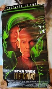 STAR TREK: FIRST CONTACT (1996) MOVIE POSTER Double Sided Star Trek Experience