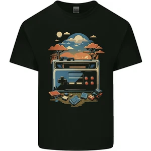 Retro Gaming Graphics Video Games Gamer Mens Cotton T-Shirt Tee Top - Picture 1 of 3