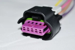 5 Wire GM Mass Air Flow Sensor Connector Pigtail MAF Corvette LS1 LS2 LS6 - Picture 1 of 3