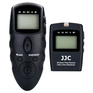 JJC Timer Remote Control Shutter Release for Panasonic Lumix S9 G100D Camera - Picture 1 of 9
