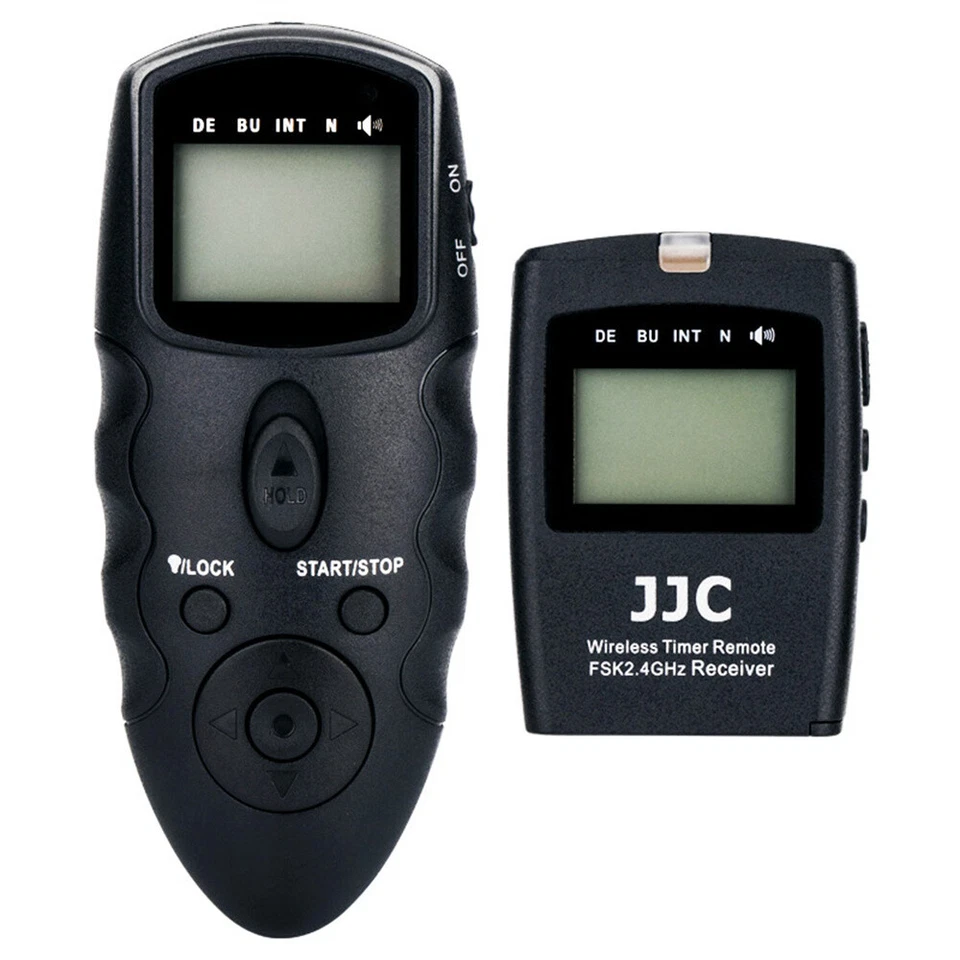 JJC Timer Remote Control Shutter Release for Panasonic Lumix S9 G100D Camera - Image 1 of 4