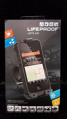 LifeProof NIB Bike and Bar Mount for iPhone 4/4s LIfeproof Cases - Black  A5-9 - Image 1 of 4