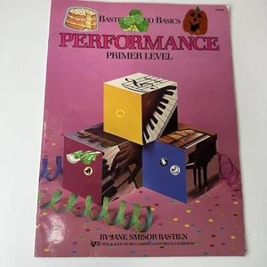 Bastien Piano Basics Performance Level 1 - 1985 James Bastien Paperback Book - Picture 1 of 4