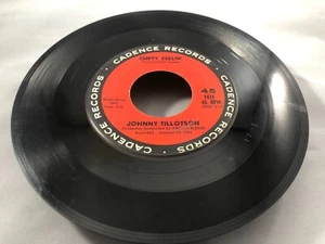 JOHNNY TILLOTSON  45 Cadence 1960'S  POP  funny time slips  FIRST PRESS  G - Picture 1 of 6