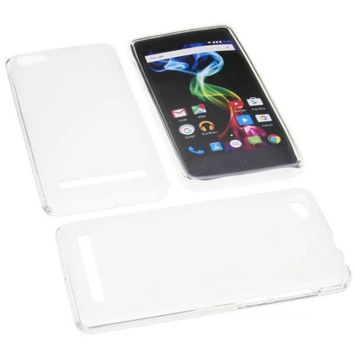 Sac pour Archos 45d Platinum Coque Housse TPU Transparent - Photo 1/4